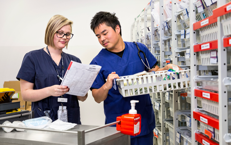 Photo of two nurses