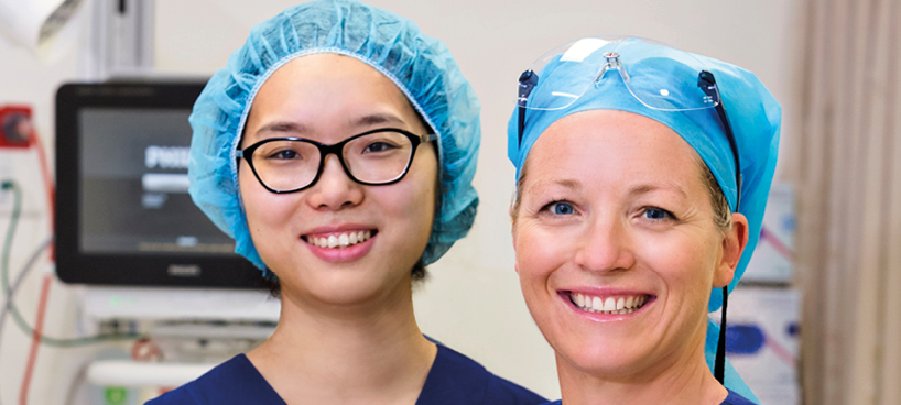 Photo of two nurses