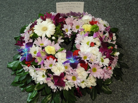 ANZAC Day wreath laying ceremony
