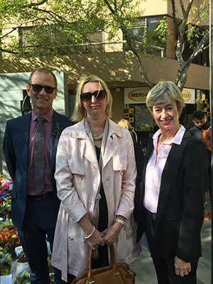 Greg Miller, Naomi Dobroff (Chair) and Virginia Rogers of the Victorian Board of the NMBA.