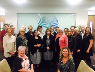 Members of the NMBA with the Australian and New Zealand Council of Chief Nursing and Midwifery Officers 