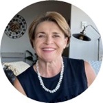 Woman smiling
